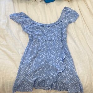 Altar'd State Blue Floral Dress